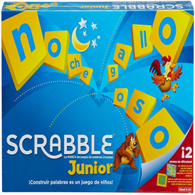 juego de caja para niños  Scrabble Junior 
