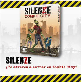 juego de mesa Silenze zombie city